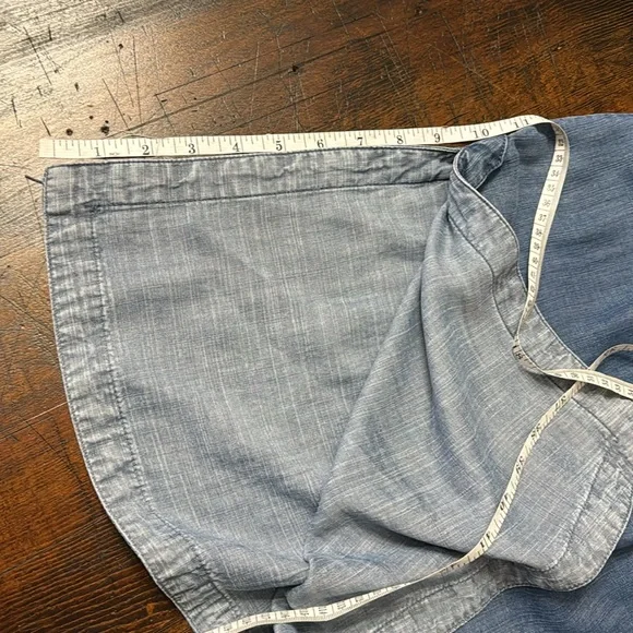 CHICO’S SHIRTDRESS WITH ROLL-UP SLEEVES AND POCKETS ON BOTH SIDES! PERFECT L - Picture 13 of 13